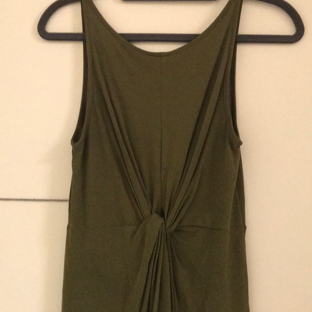 Olive Green Dress